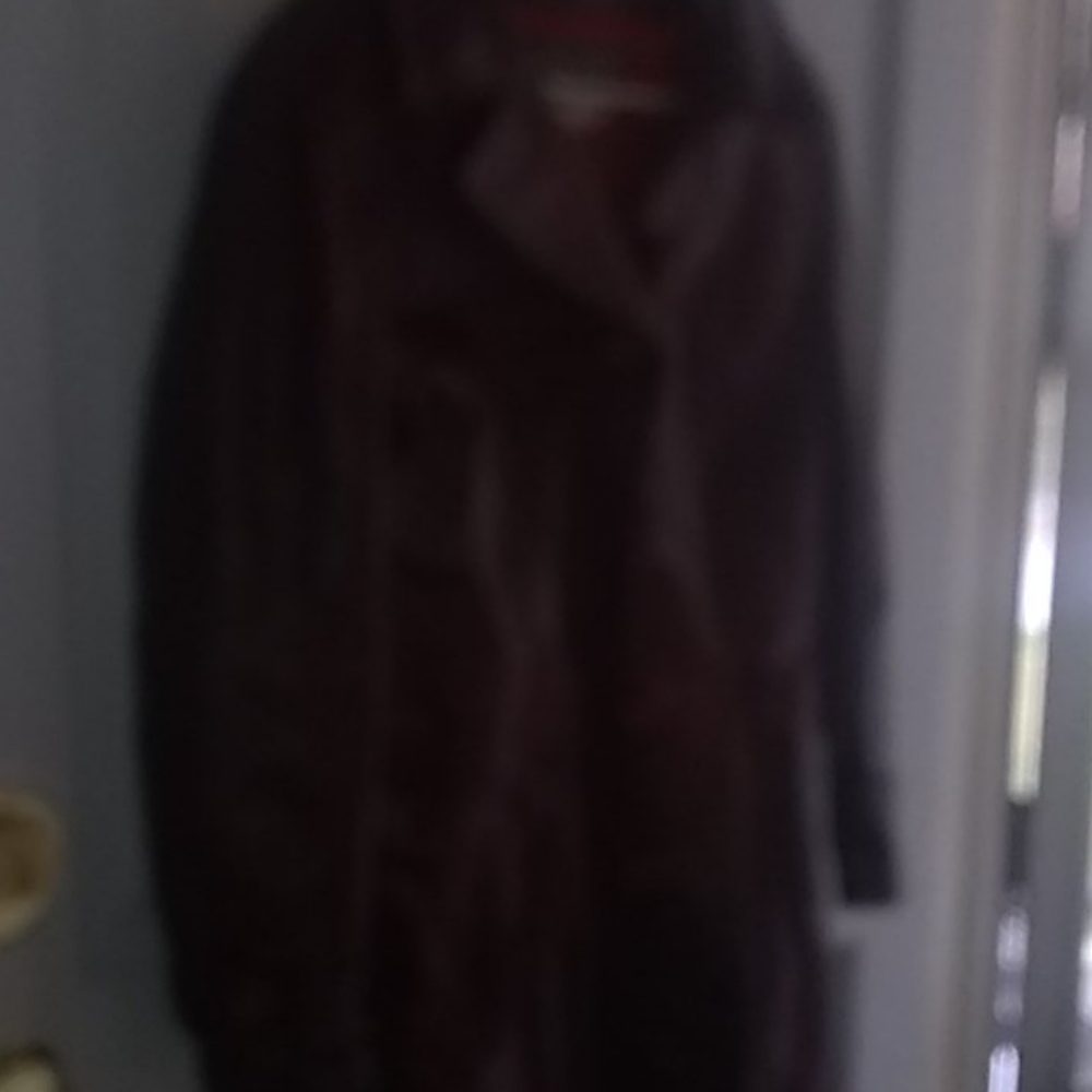 Size 22 Cosa nov  genuine suede and leather jacket